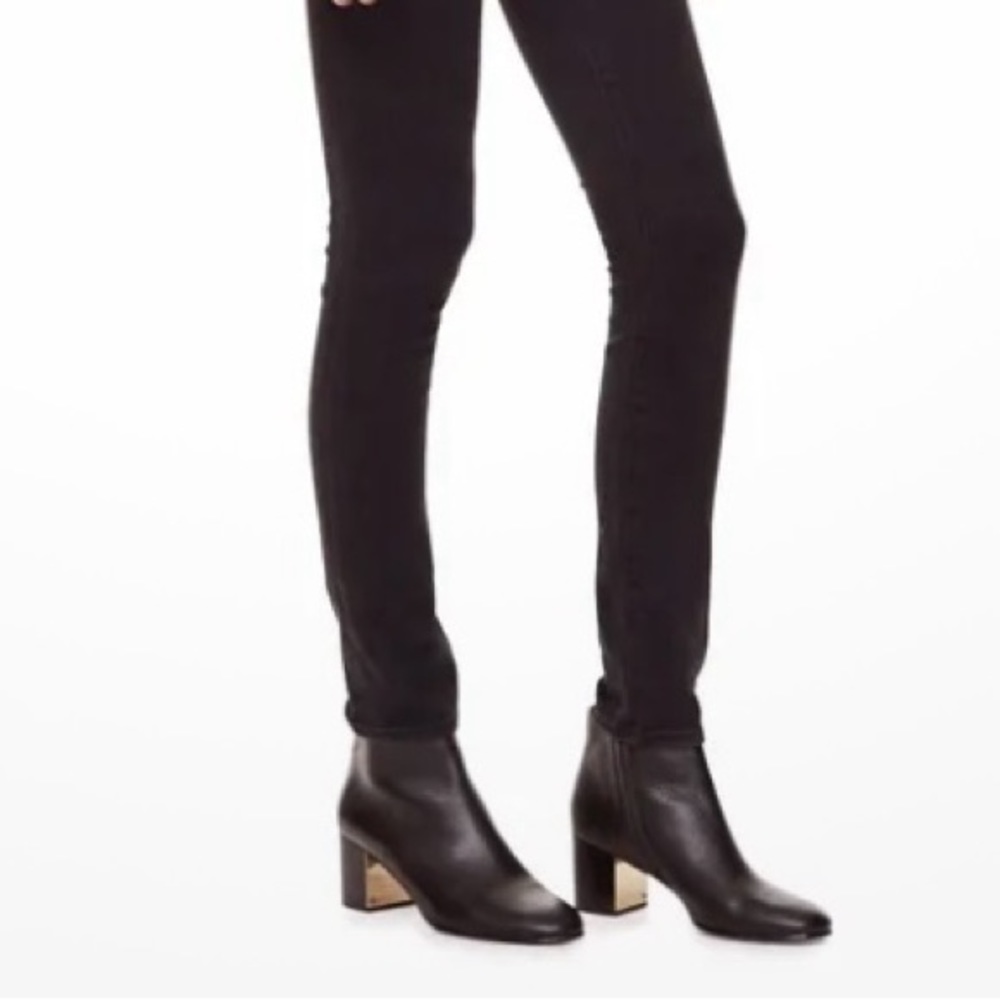 Tory Burch Cleveland Booties Black Ankle Boots Women